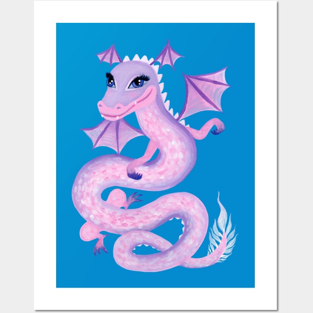 Year of the Dragon - Animal Zodiac Wall Art by IvyLilyArt
